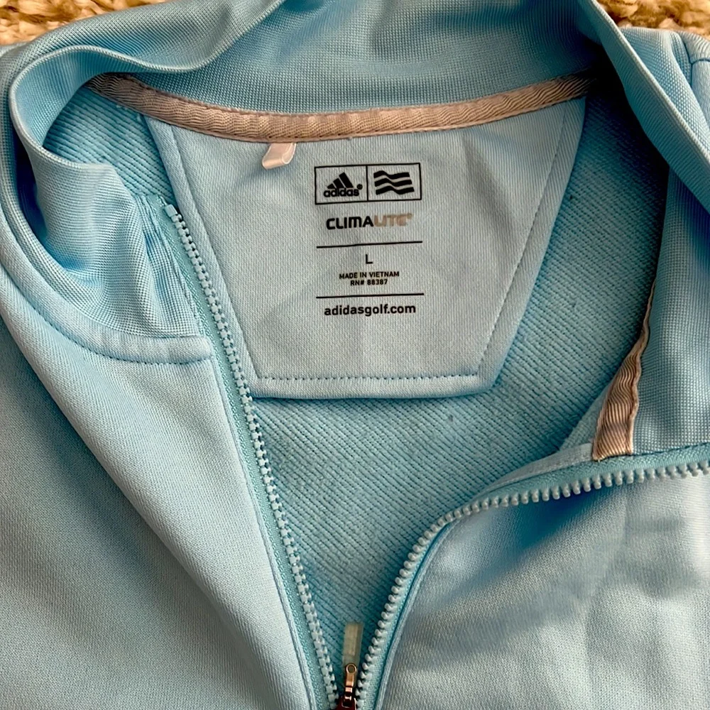 Adidas Golf Quarter Zip Pullover - Picture 4 of 4